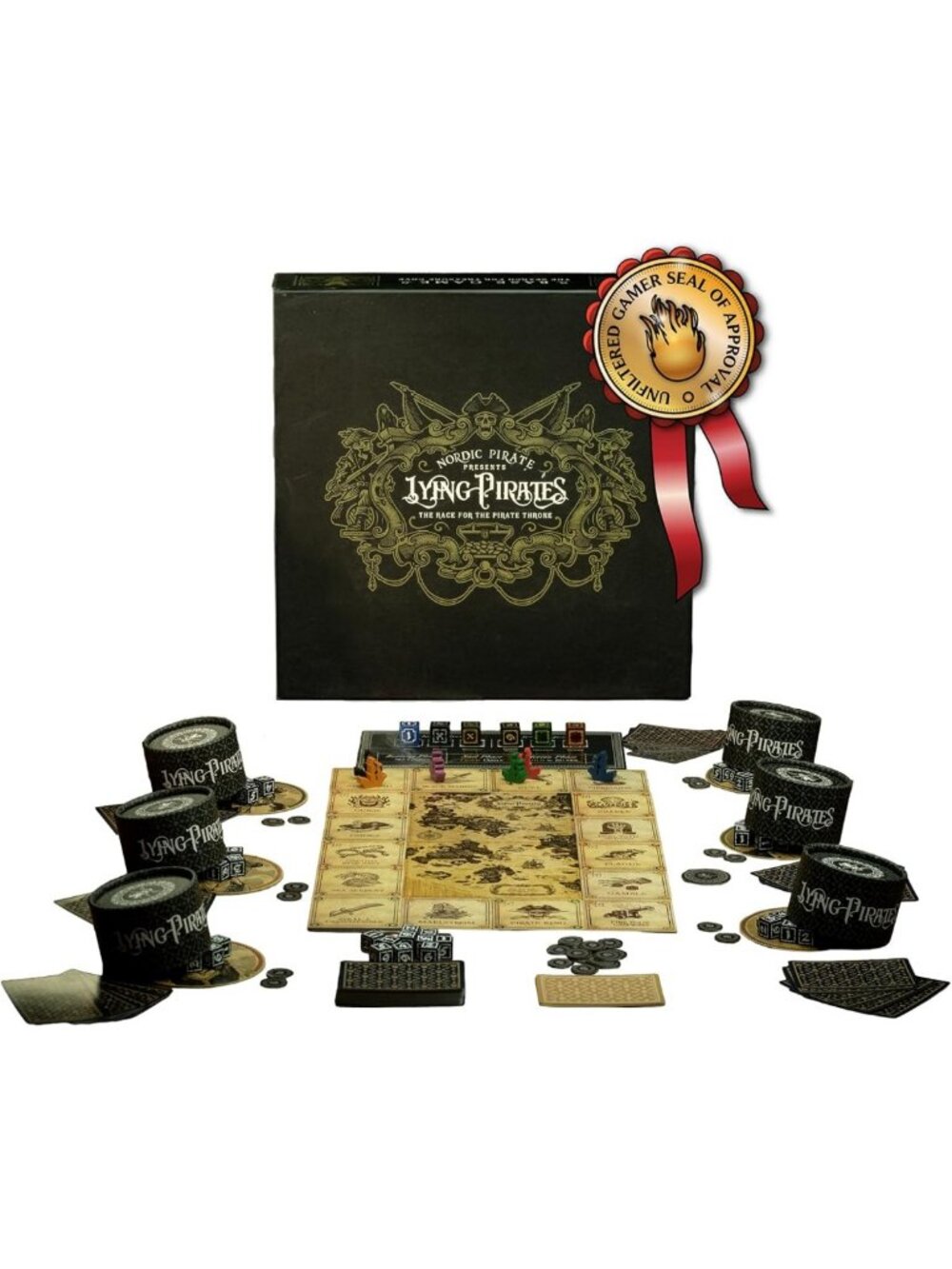 Strategy Dice Game for Adults & Teens - Fun Party Game for 2-6 Players, 1M